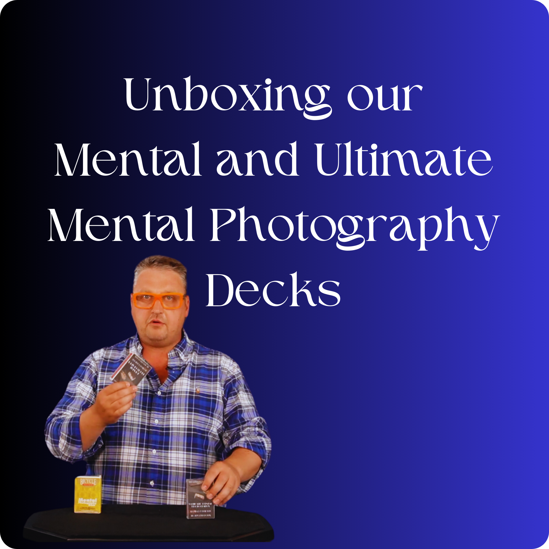 Mental Photography Decks Unboxing