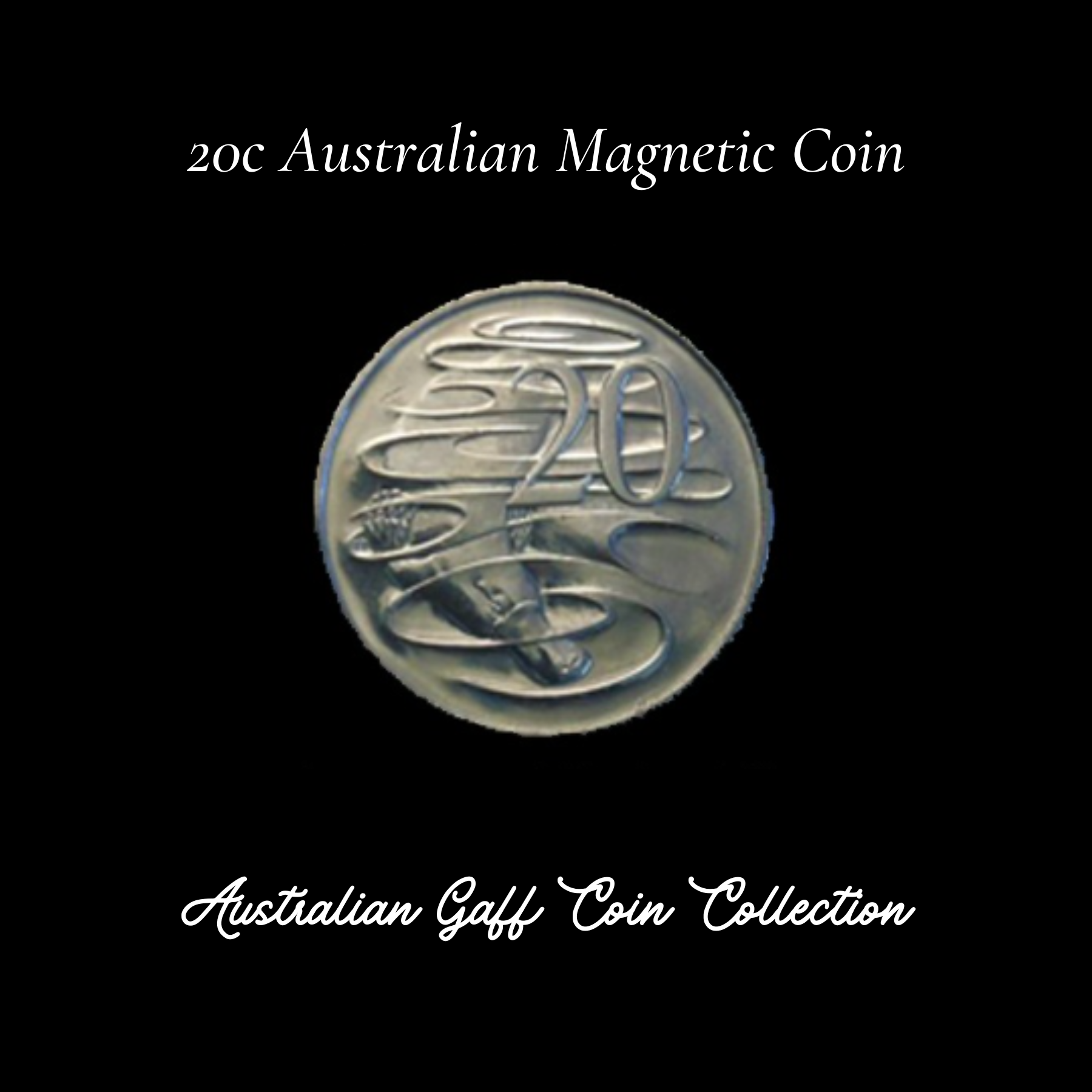 20c Australian Magnetic Coin