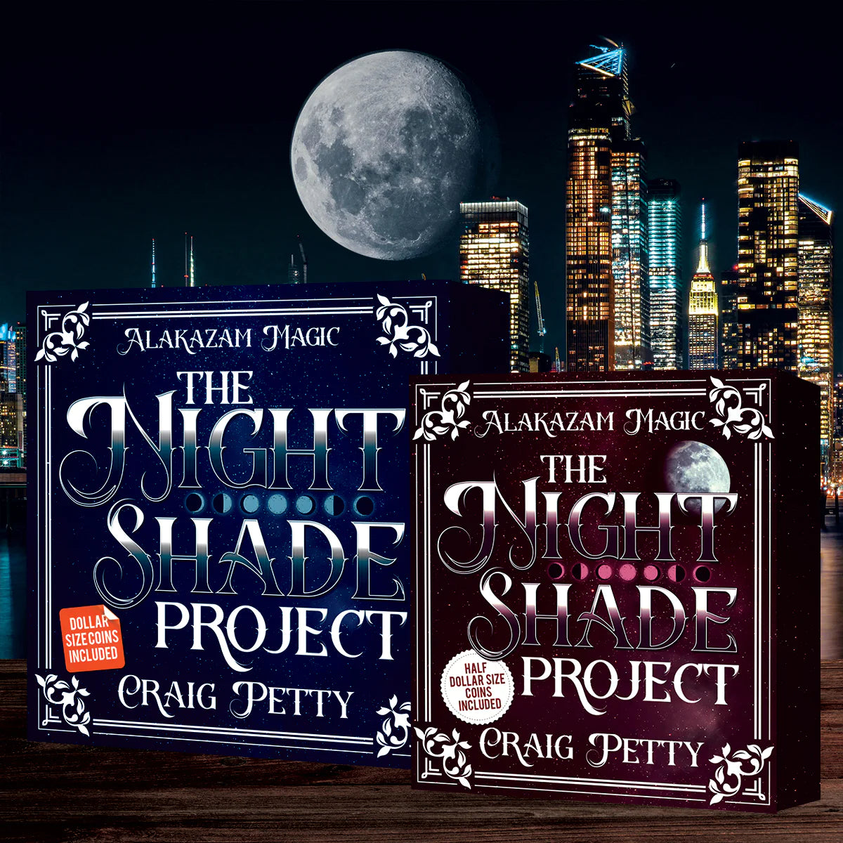 The Nightshade Project Coin Set by Craig Petty (DOLLAR SIZE)