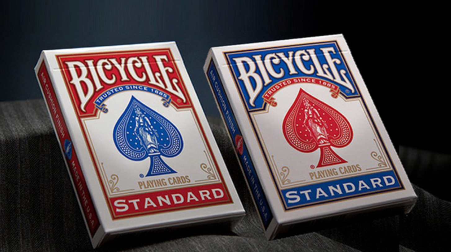 Bicycle RED Standard Playing Cards by USPCC