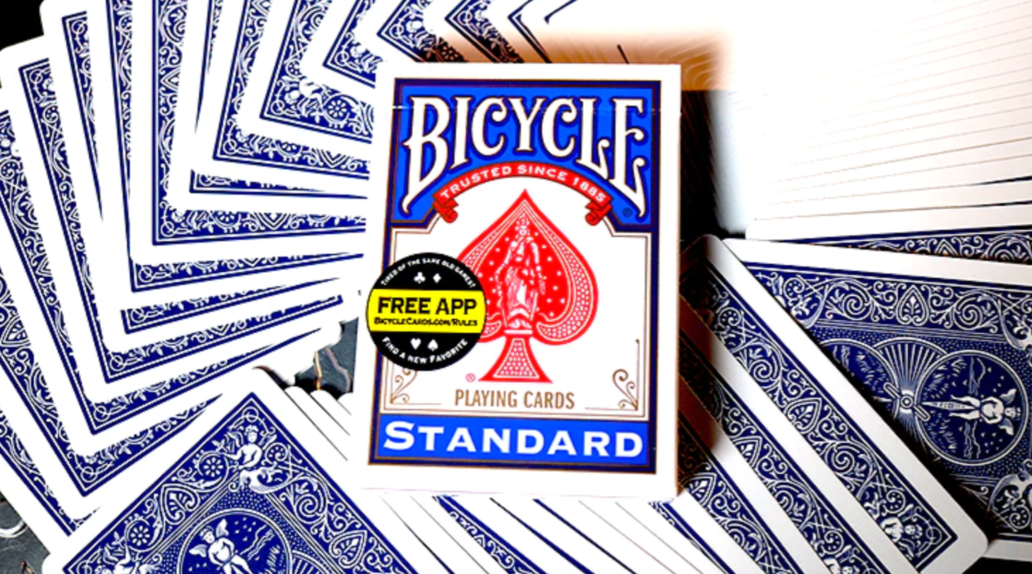 Bicycle BLUE Standard Playing Cards